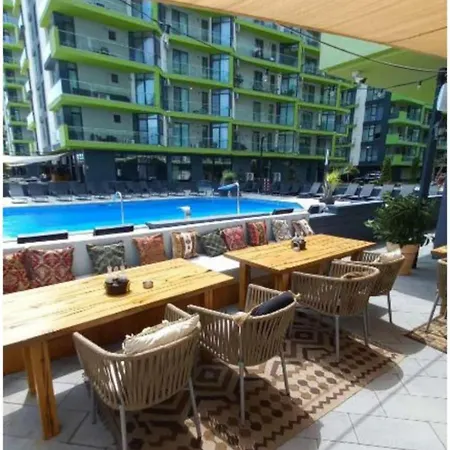 アパート Marina Blue - Pool & Langa Plaja Mamaia Nord *